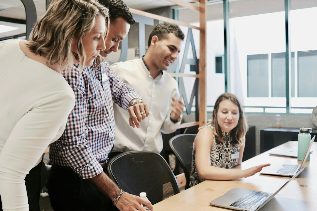diverse team discussing ideas